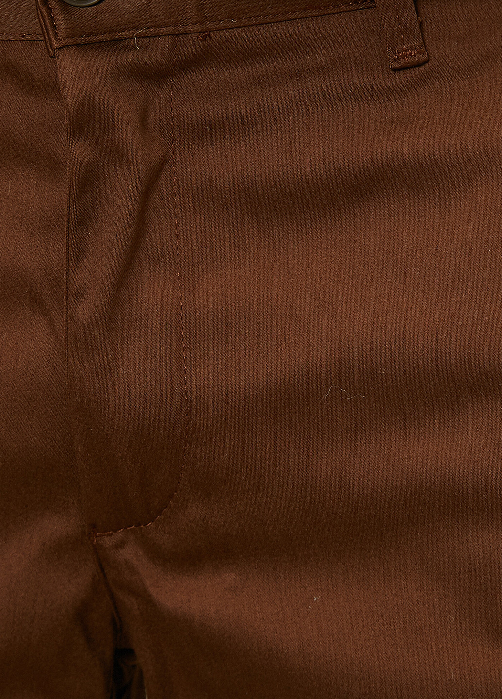 Штани KOTON чиноси однотонні коричневі кежуали бавовна
