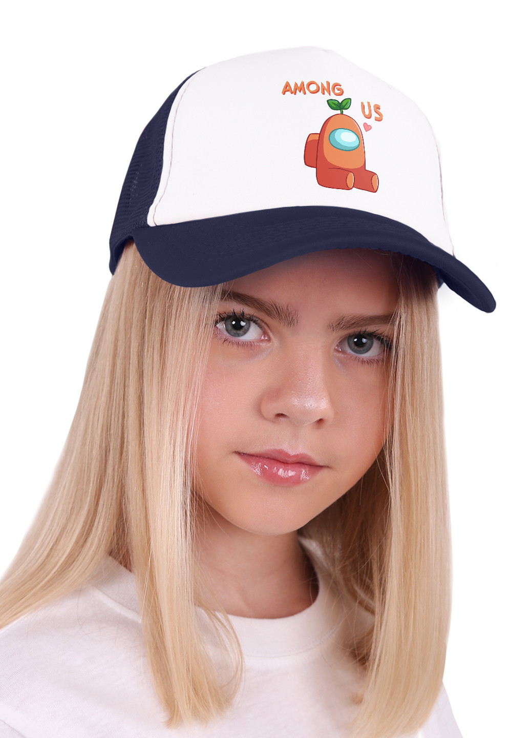 Кепка Тракер дитяча Амонг Ас Помаранчевий (Among Us Orange) (33404-2410) MobiPrint (220824541)