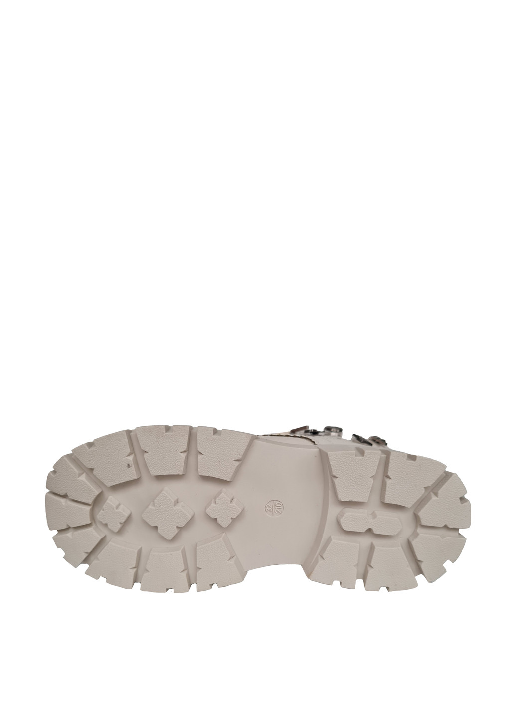 Бежевые кэжуал осенние ботинки Леопард