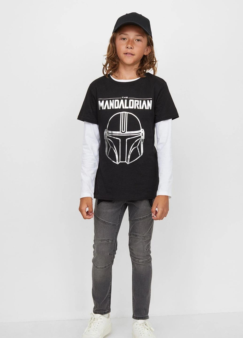 Джинси демісезон,темно-сірий, H&M (254866764)
