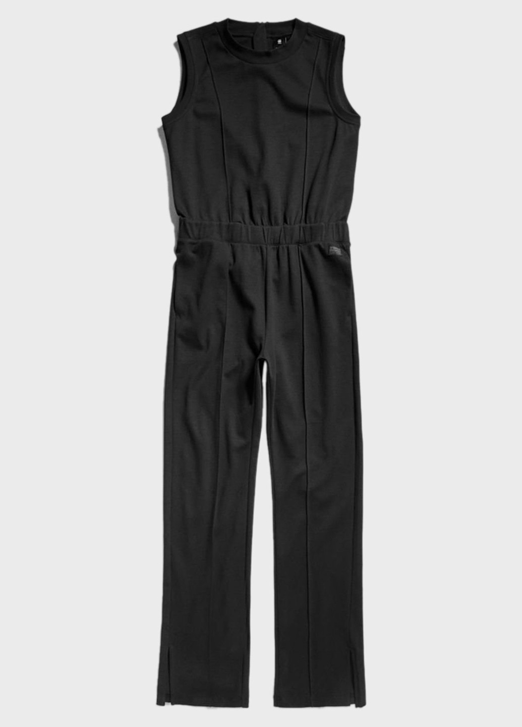 Комбінезон G-Star Raw комбінезон-брюки однотонний чорний кежуал бавовна