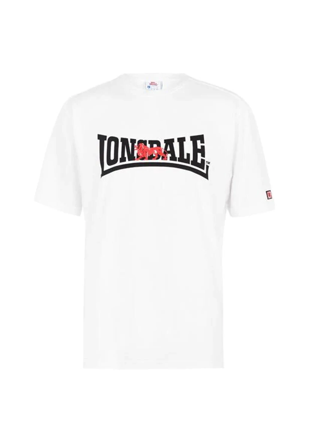 Белая футболка Lonsdale