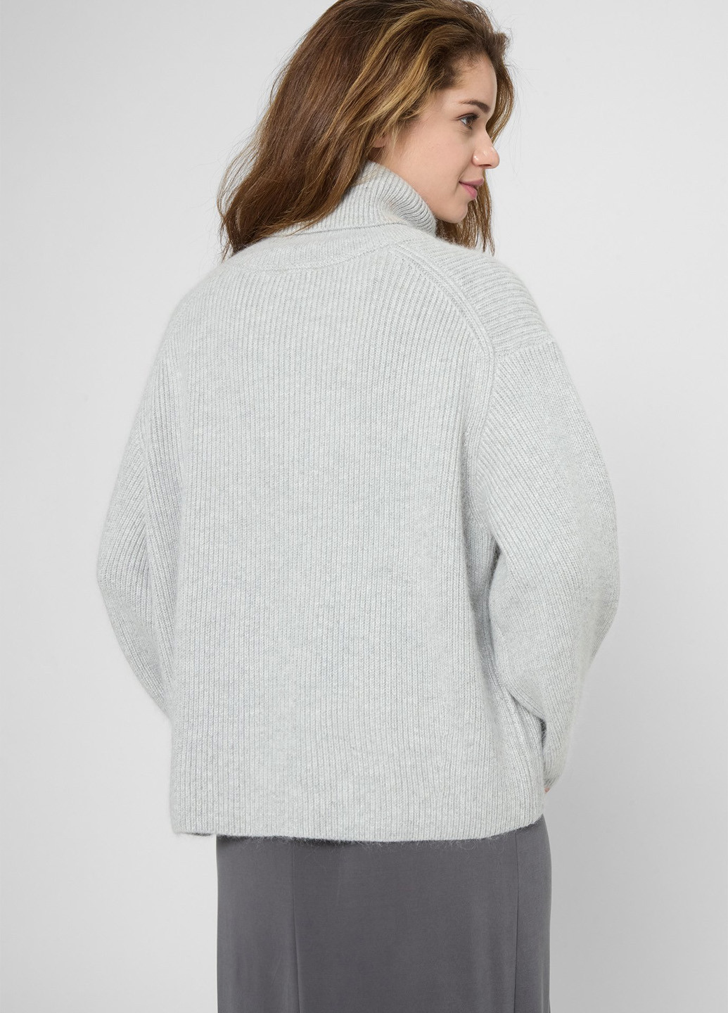 Світло-сірий зимовий светр PRPY