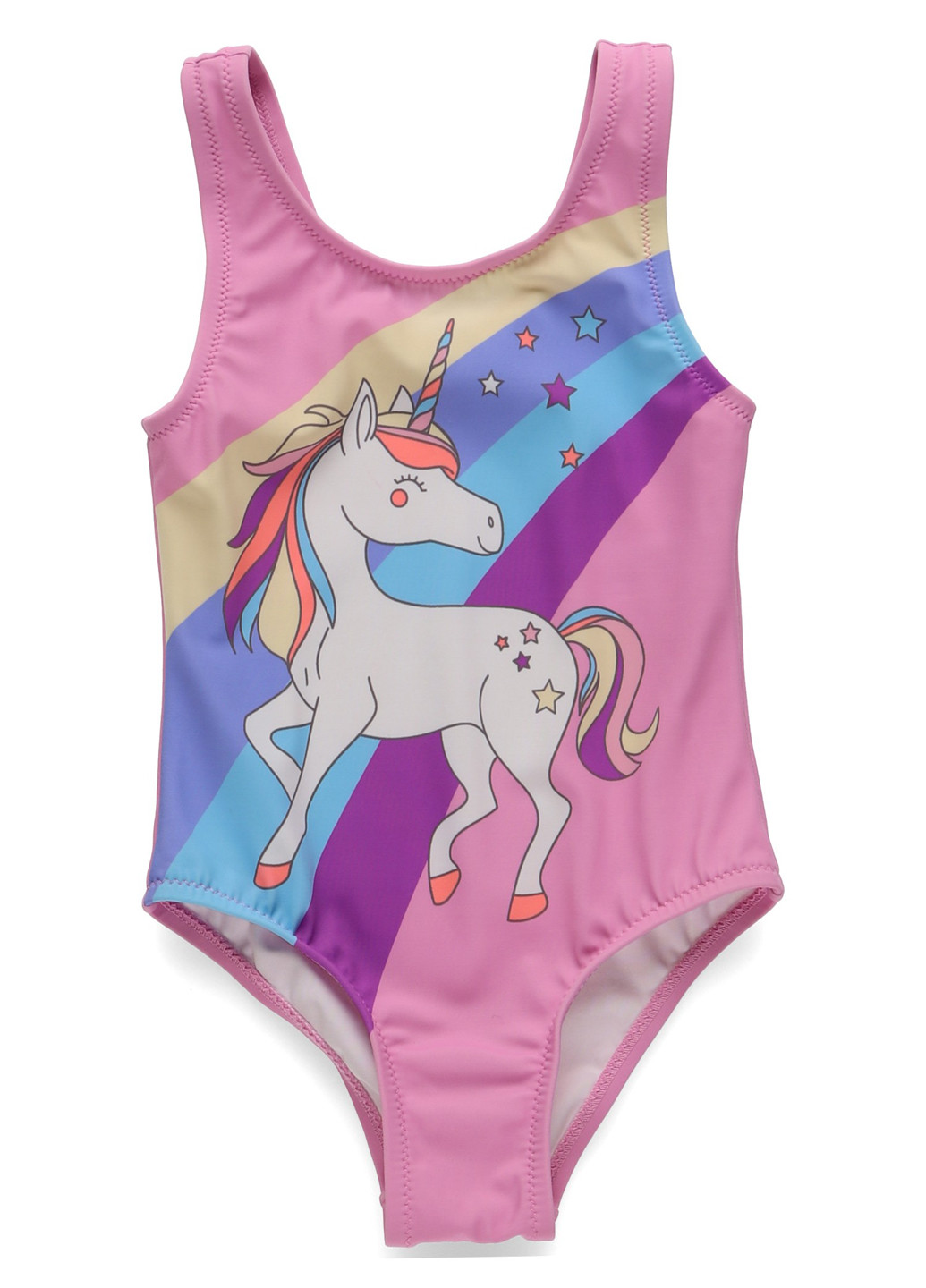 Розовый демисезонный купальник слитный, майо C&A