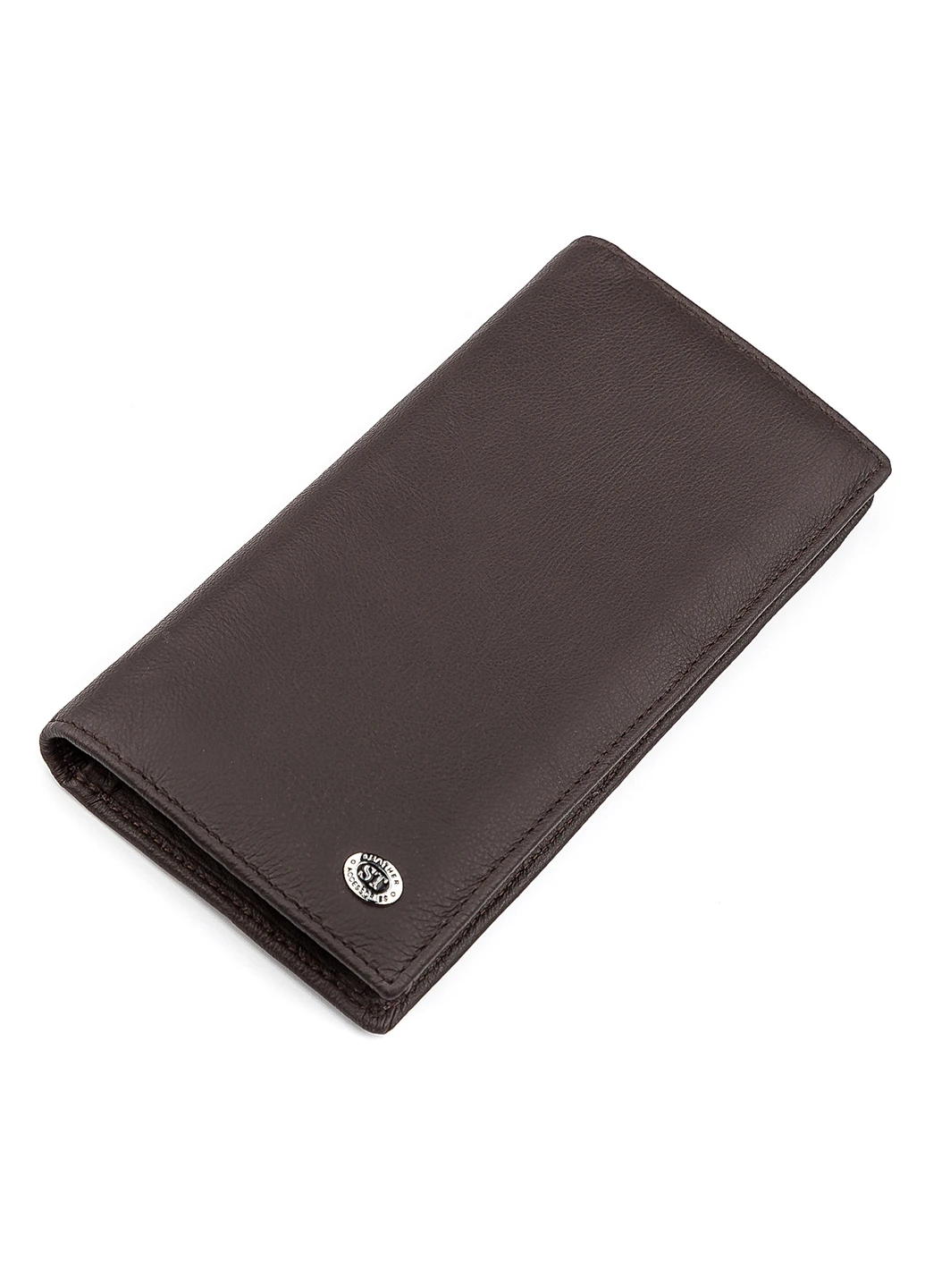 Чоловічий шкіряний гаманець 9,5х18,5х2,5 см st leather (252128637)