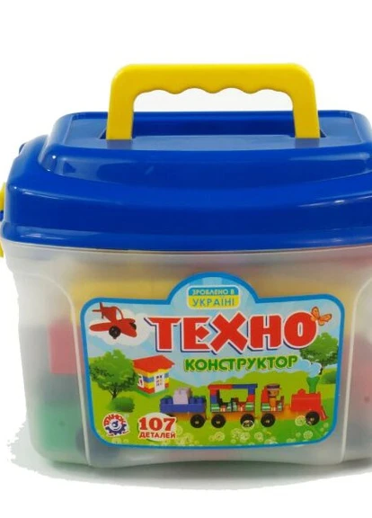 Конструктор блоковий "Техно" в саквояжі ТехноК (255597335)