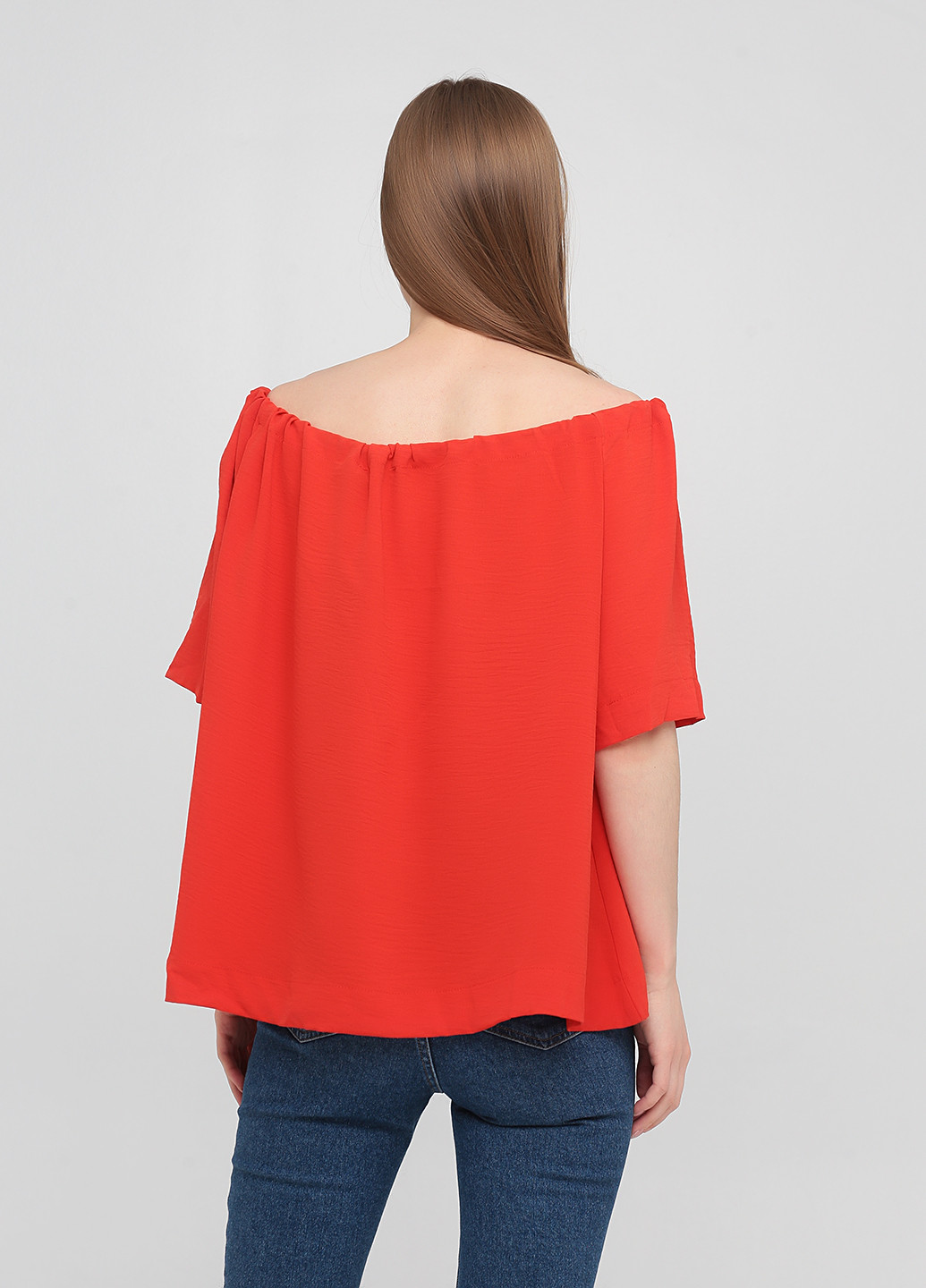 Красная блуза Bebe Plus