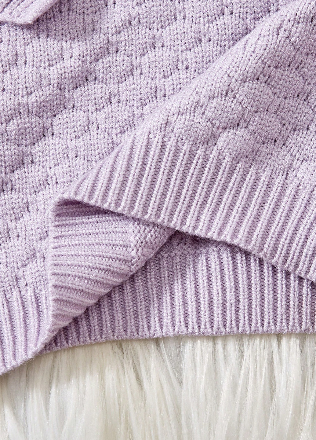 Світло-фіолетовий демісезонний джемпер джемпер SHEIN