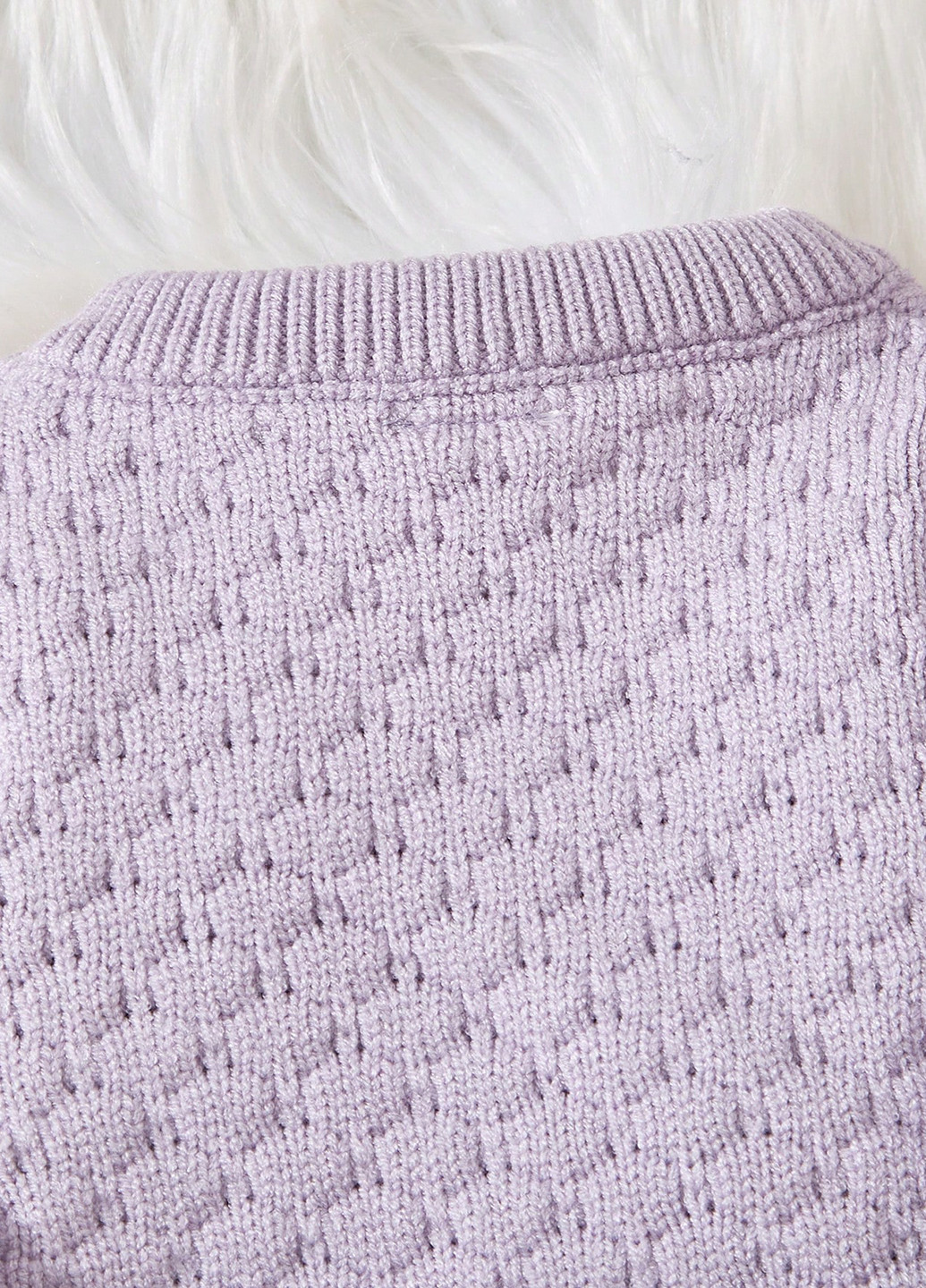 Світло-фіолетовий демісезонний джемпер джемпер SHEIN