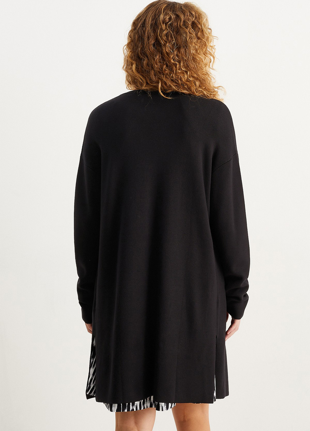 Черный демисезонный кардиган C&A