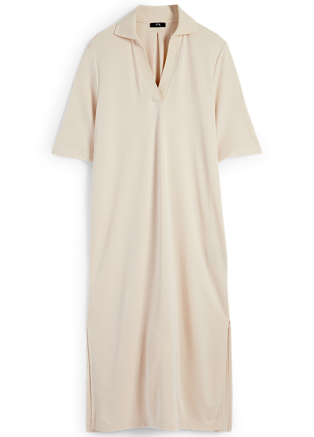Бежева кежуал сукня сукня-футболка C&A однотонна
