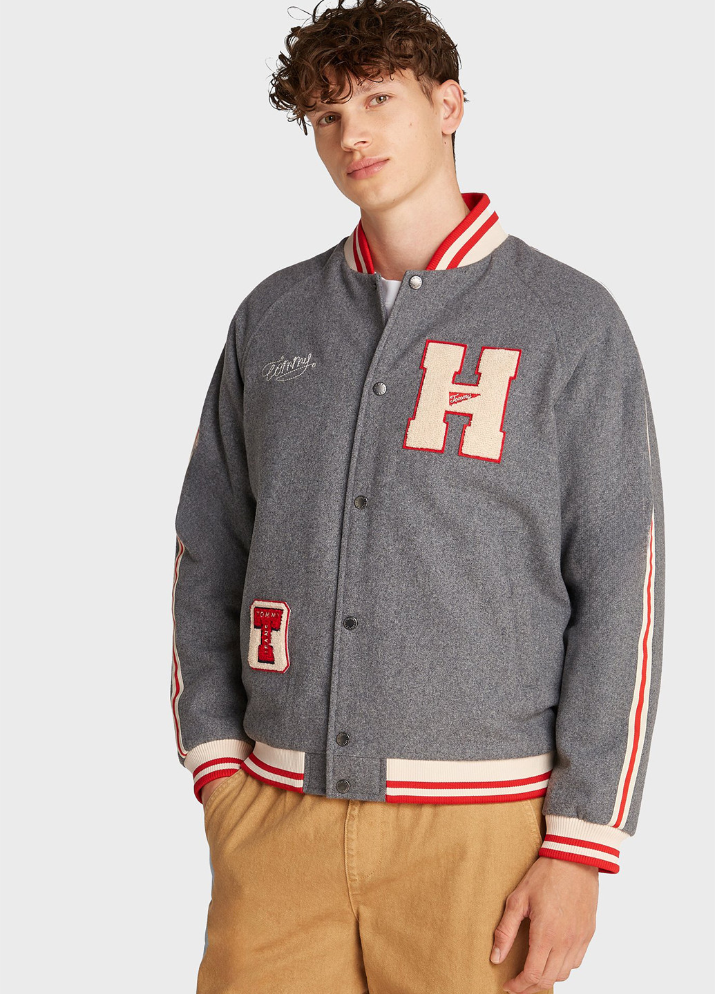 Куртка Tommy Jeans на кнопках (345753886)