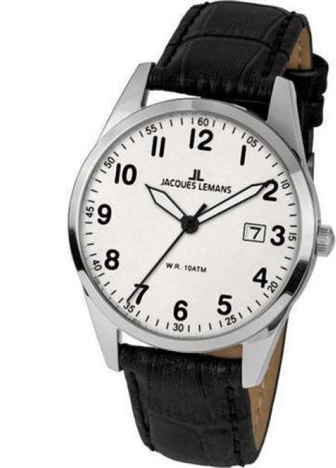 Часы наручные 1-2002B классика Jacques Lemans (229049398)