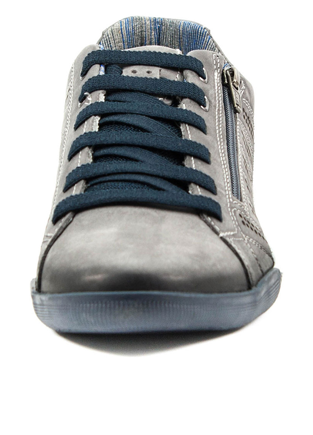 Серо-синие демисезонные кроссовки Pegada