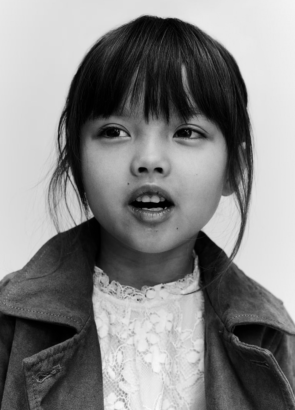 Кофейное Кэжуал полупальто двубортное H&M однотонное