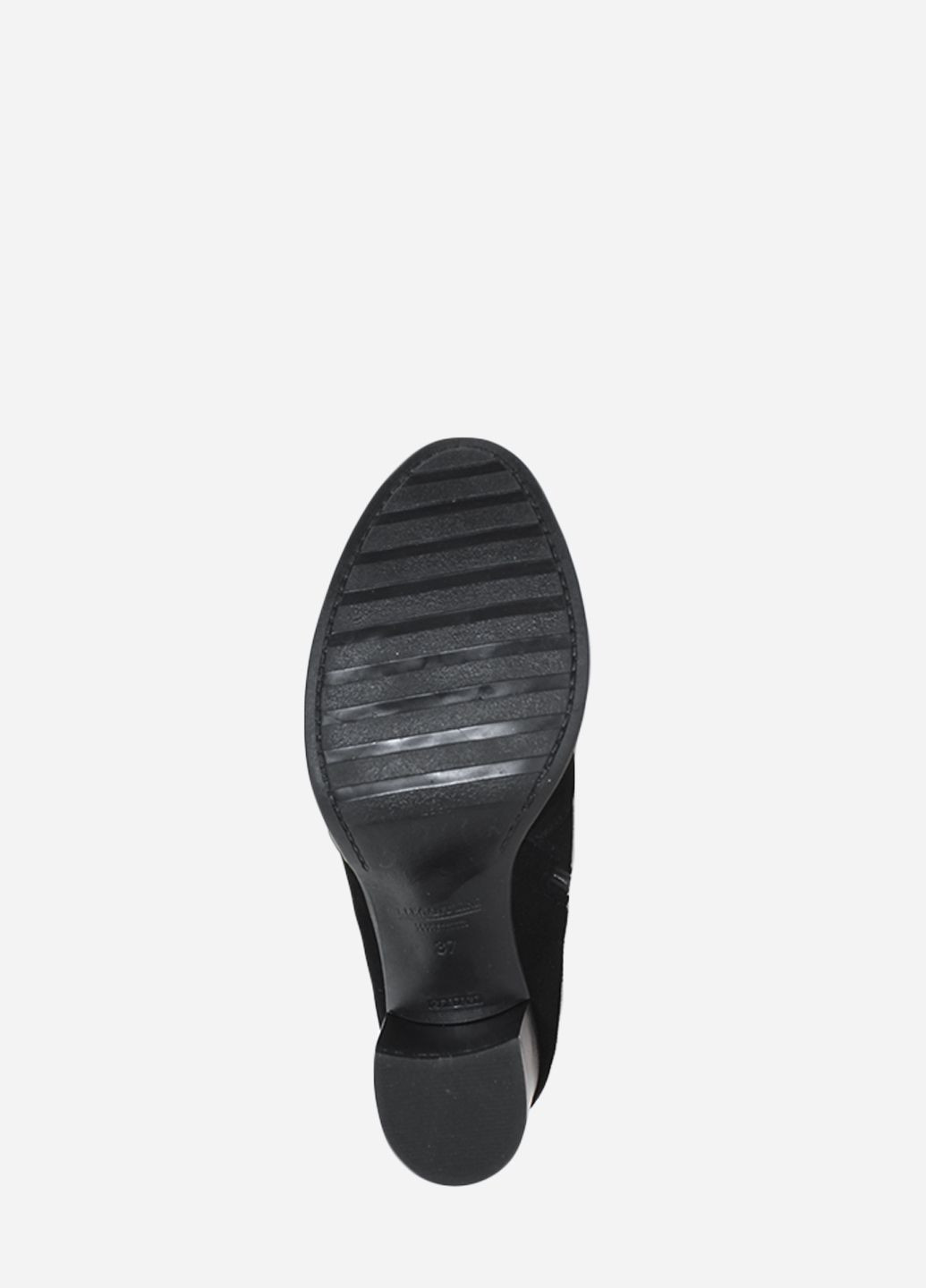 Осенние ботинки rk0676-11 черный Kseniya из натуральной замши
