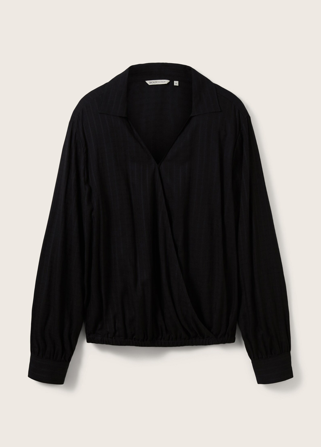 Чёрная блуза Tom Tailor