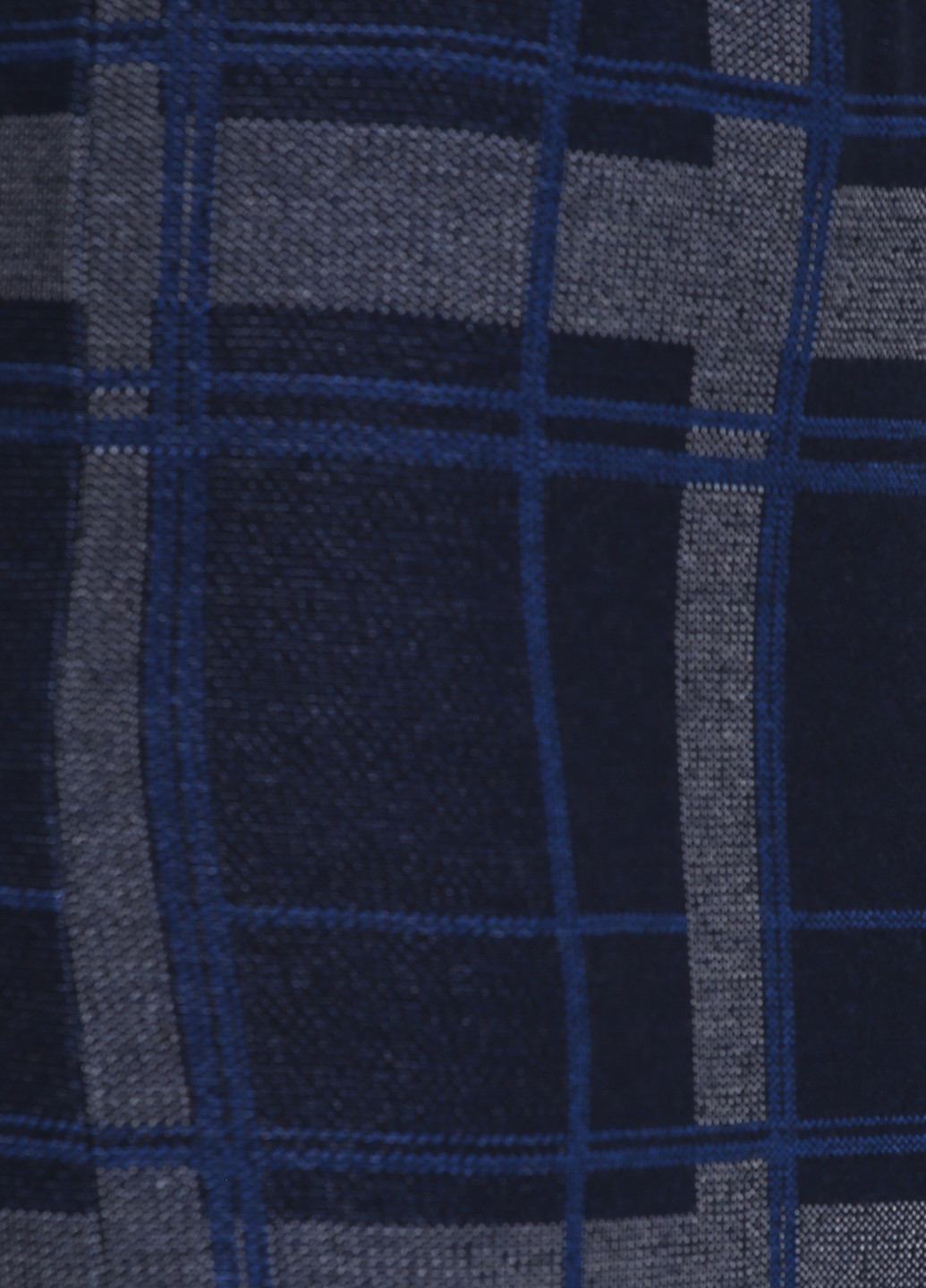Темно-синяя кэжуал в клетку юбка Brandtex Collection миди