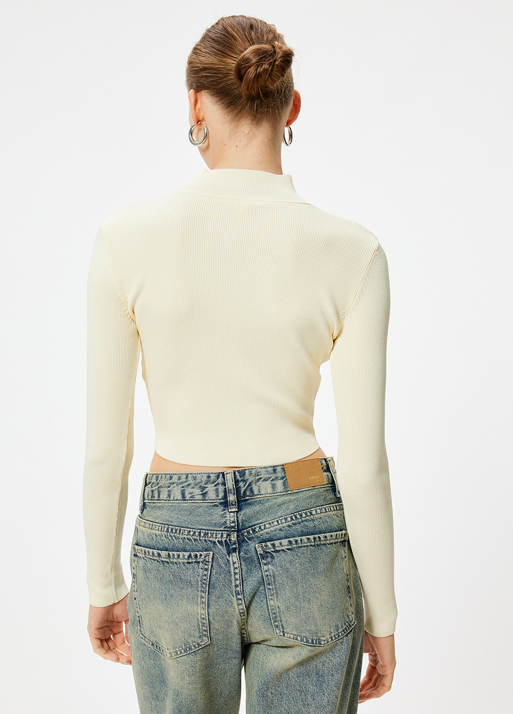 Кремовый демисезонный джемпер джемпер KOTON