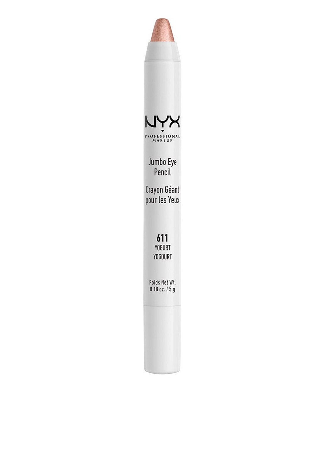 Тіні-олівець для очей Jumbo 611 (Yogurt), 5 г NYX Professional Makeup (75099441)