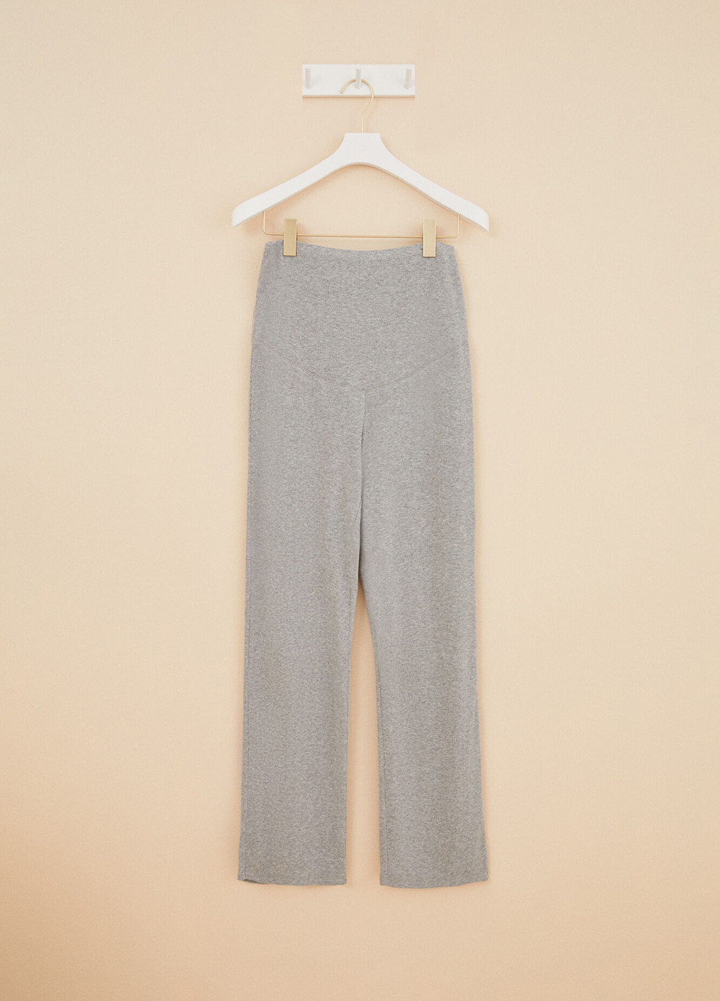Светло-серая всесезон пижама для беременных (лонгслив, брюки) лонгслив + брюки Women'secret