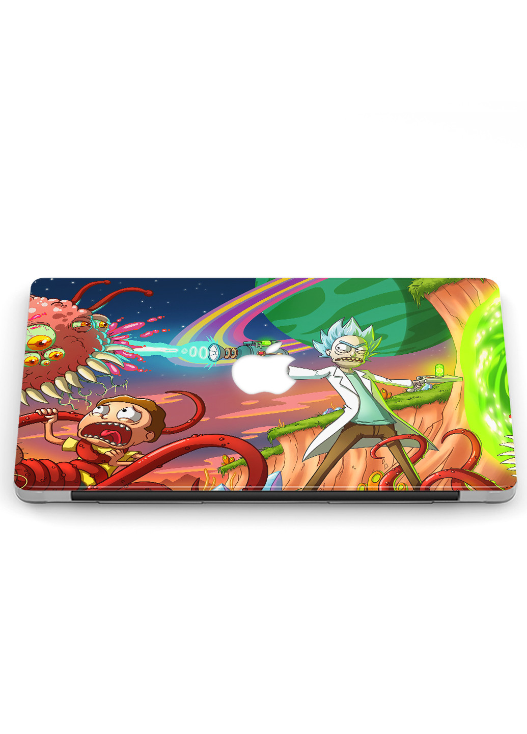 Чехол пластиковый для Apple MacBook Pro Retina 13 A1502/А1425 Рик и Морти (Rick and Morty) (6352-2300) MobiPrint (218987708)