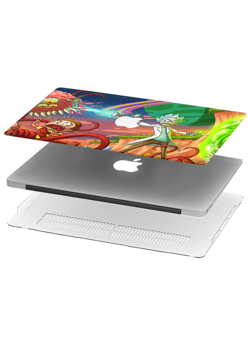 Чохол пластиковий для Apple MacBook Pro Retina 13 A1502/А1425 Рік і Морті (Rick and Morty) (6352-2300) MobiPrint (218987708)