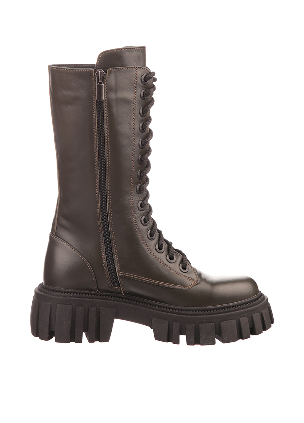 Зимние ботинки берцы Teona со шнуровкой