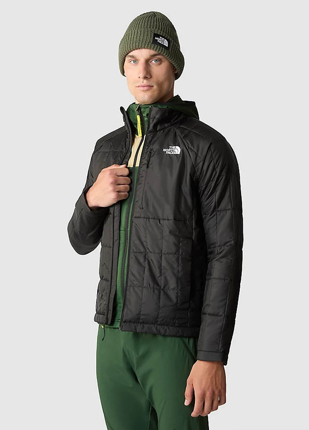 Чорна демісезонна куртка The North Face