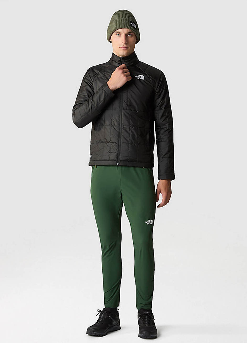 Чорна демісезонна куртка The North Face