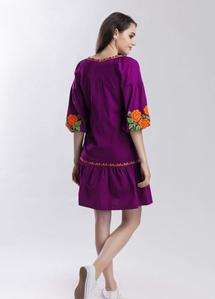 Платье с вышивкой BeART троянда (224054645)
