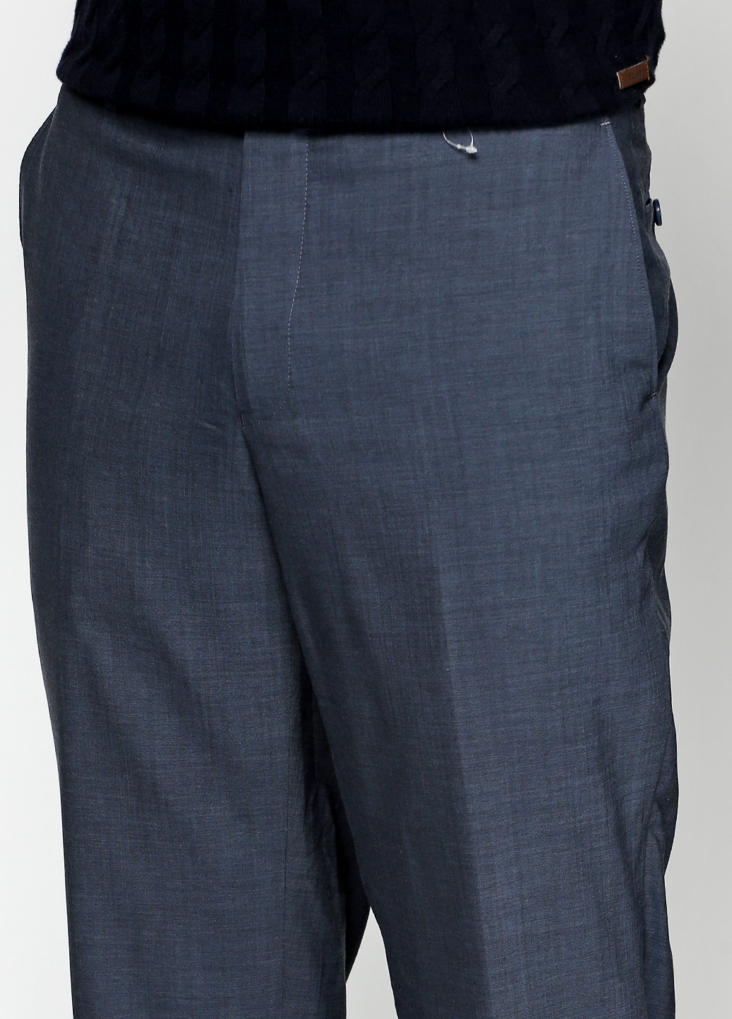 Серые кэжуал демисезонные брюки Emilio Corali