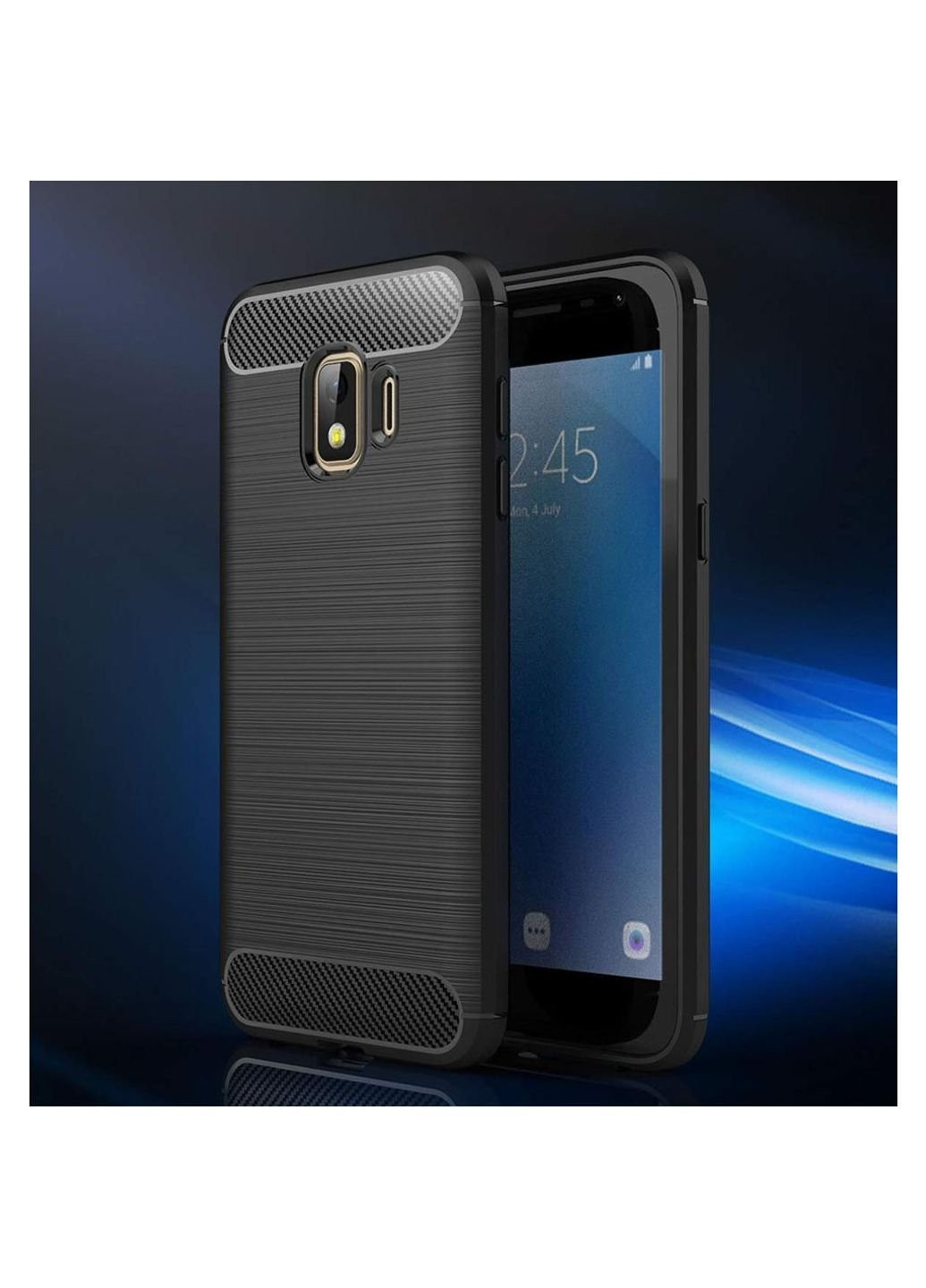 Чехол для мобильного телефона для Samsung Galaxy J2 Core Carbon Fiber (Black) (LT-J2C) Laudtec (252571525)