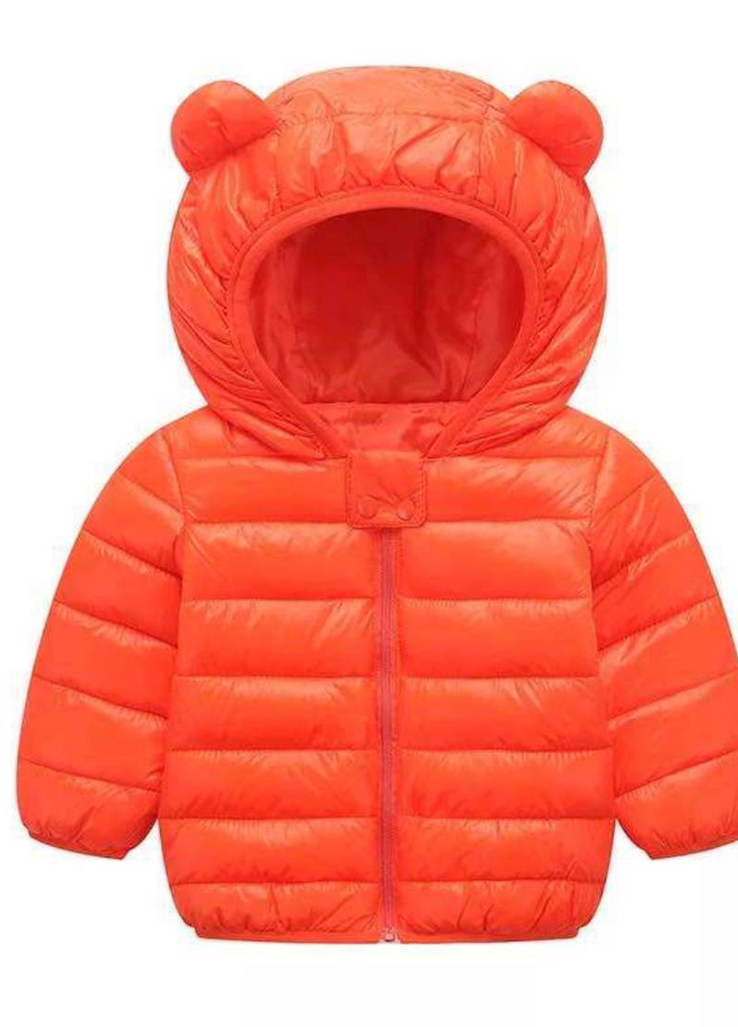 Оранжевая демисезонная куртка Житань