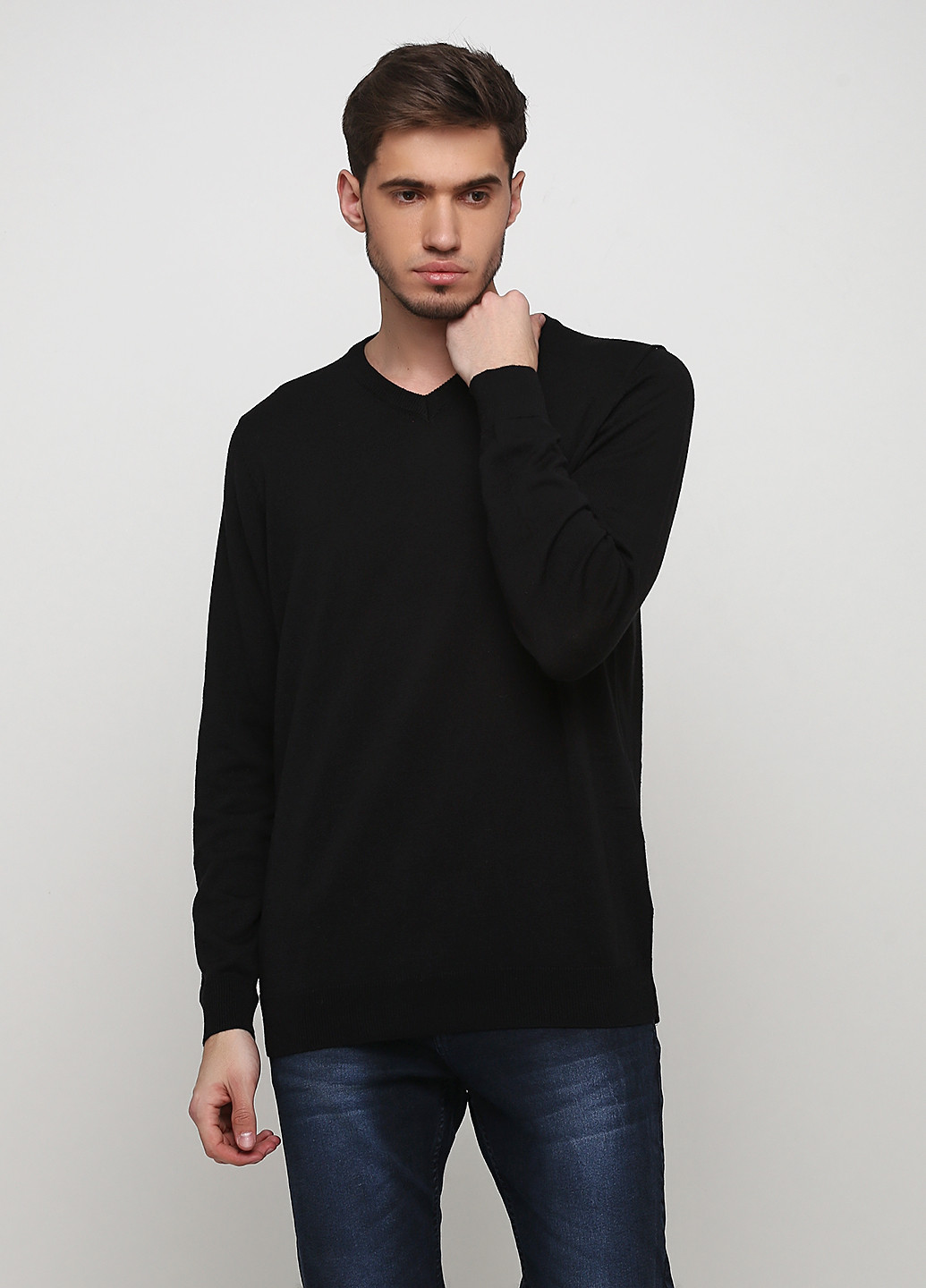 Черный демисезонный пуловер пуловер Livergy