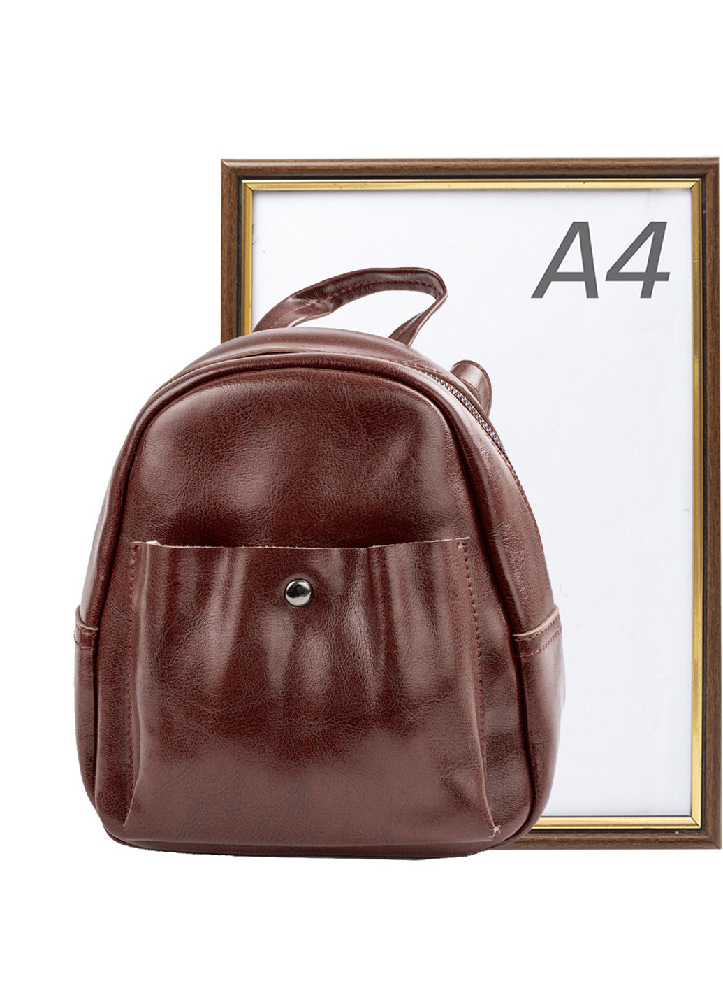 Женский кожаный рюкзак 19х20х11 см Valiria Fashion (253027876)