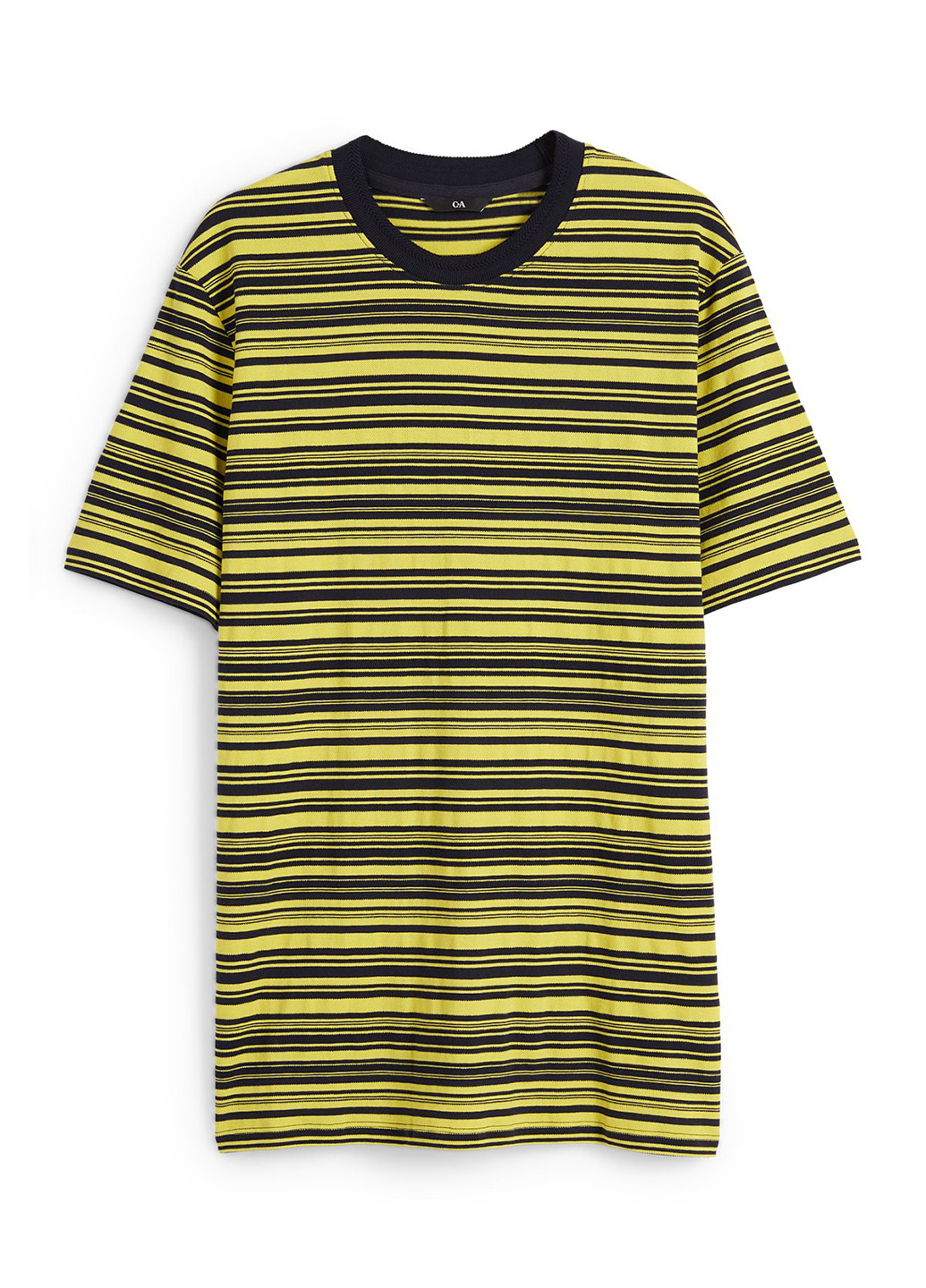 Горчичная футболка C&A