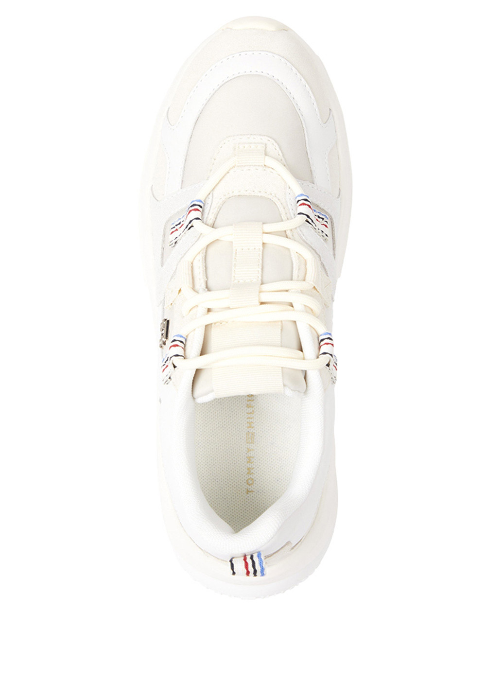 Кросівки Tommy Hilfiger FASHION CHUNKY RUNNER STRIPES світло-бежеві демісезони (329058334)