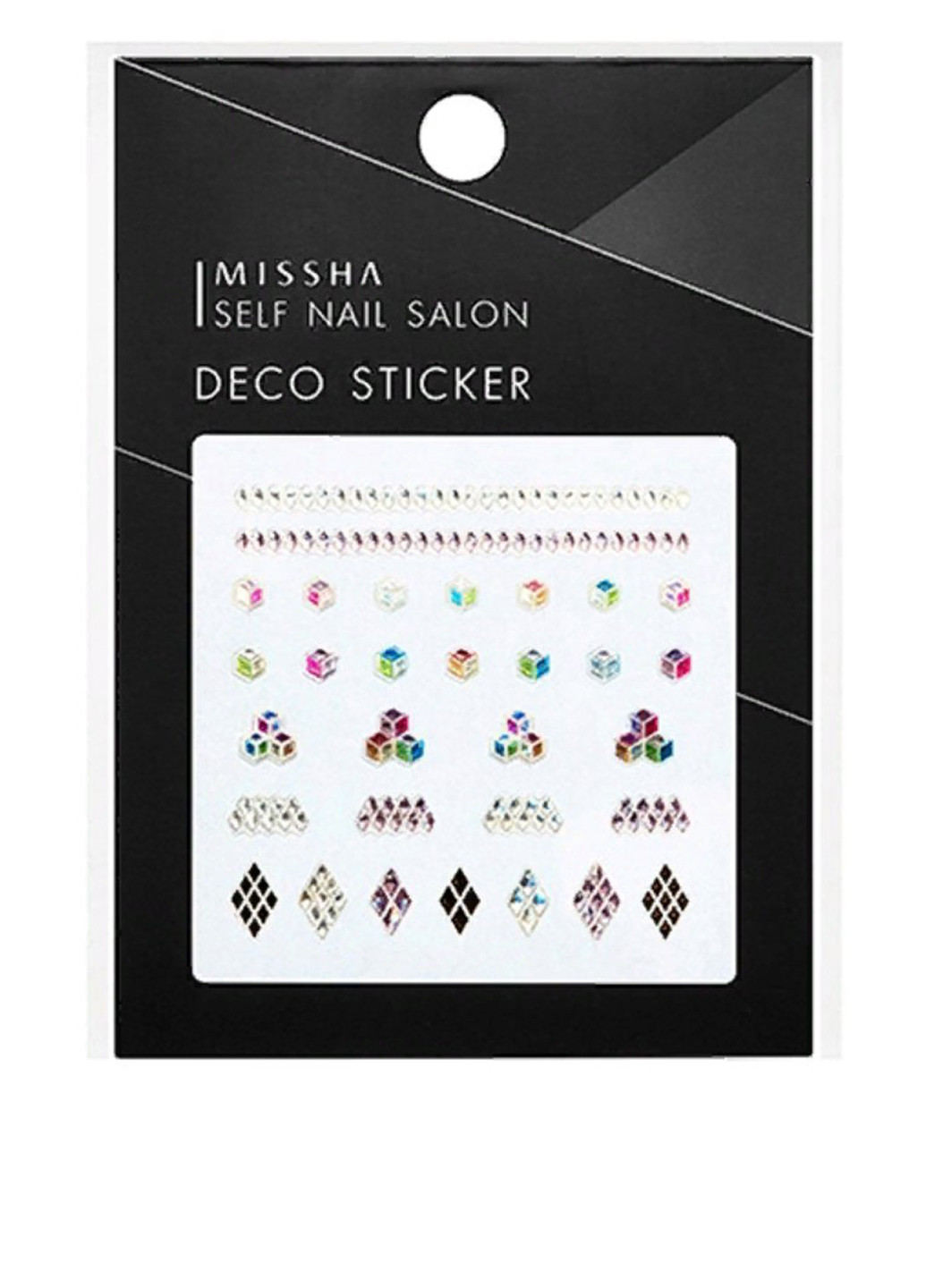 Декоративные стикеры для маникюра Deco Sticker No.5/Cube Holic (1 шт.) MISSHA (139764562)