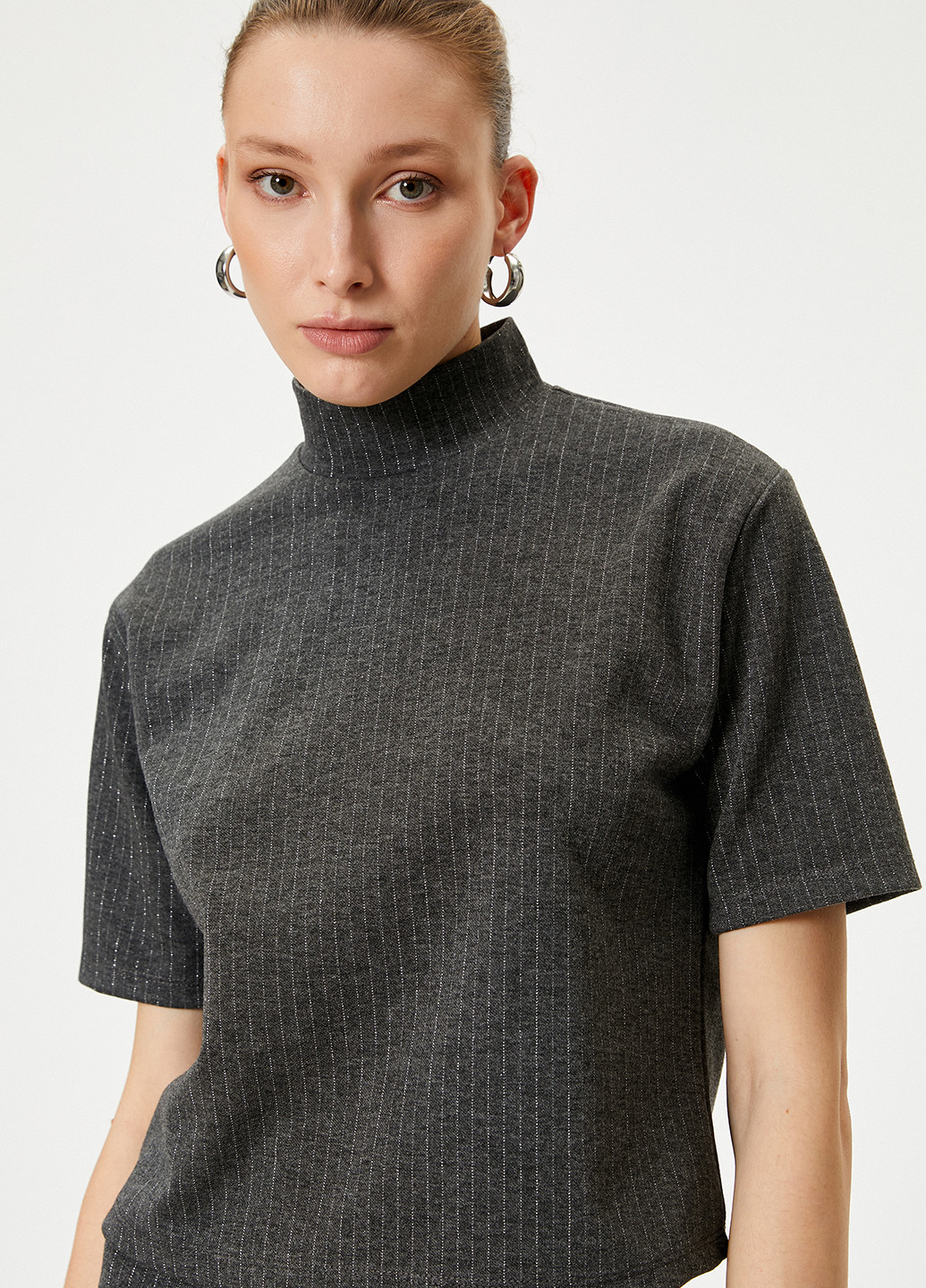 Серая блуза KOTON