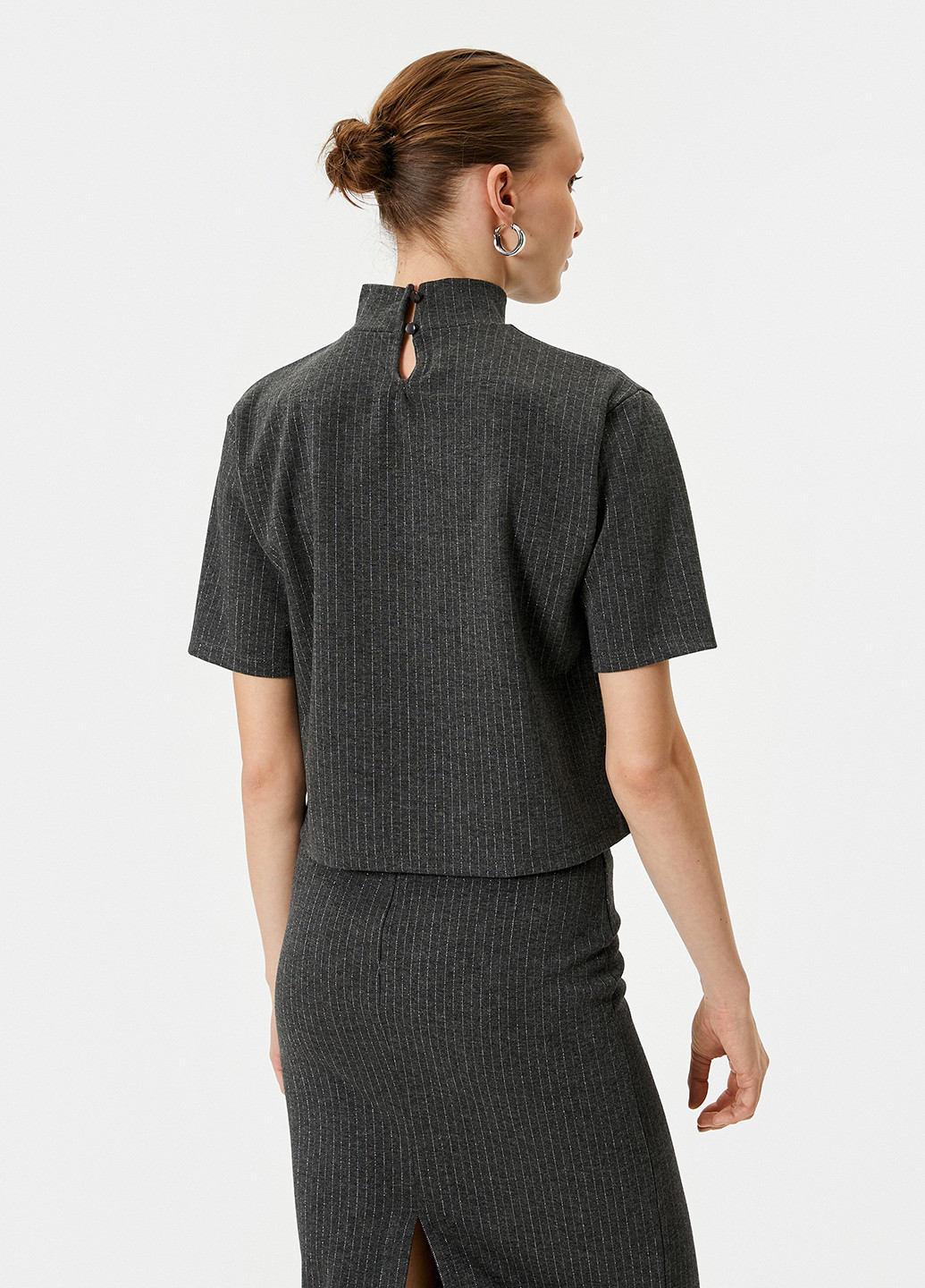 Серая блуза KOTON