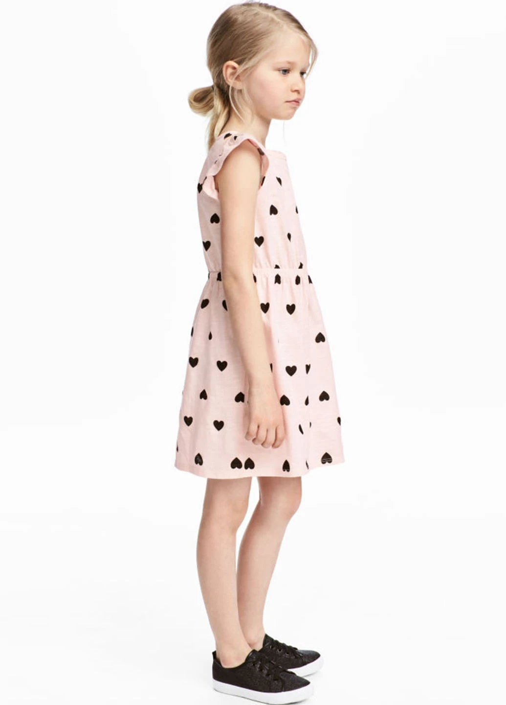 Пудрова сукня H&M (96011543)