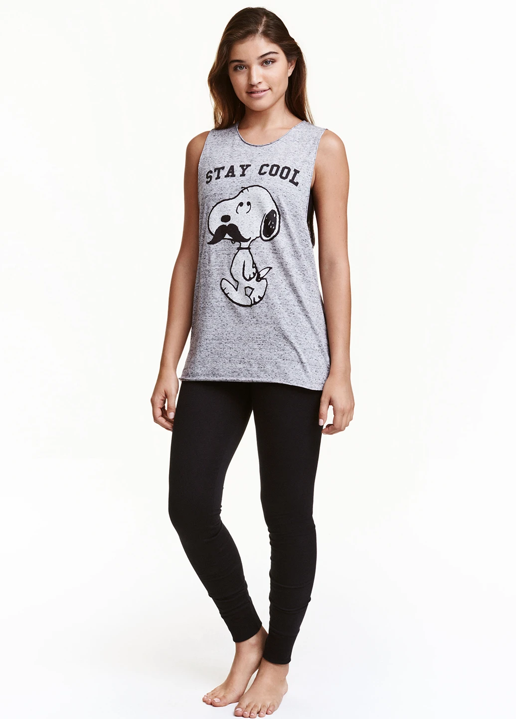 Комбінована всесезон піжама (майка, легінси) H&M