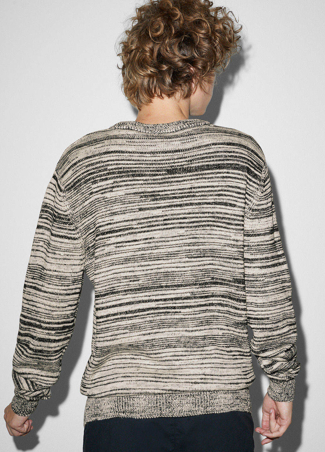 Чорно-білий демісезонний джемпер джемпер C&A