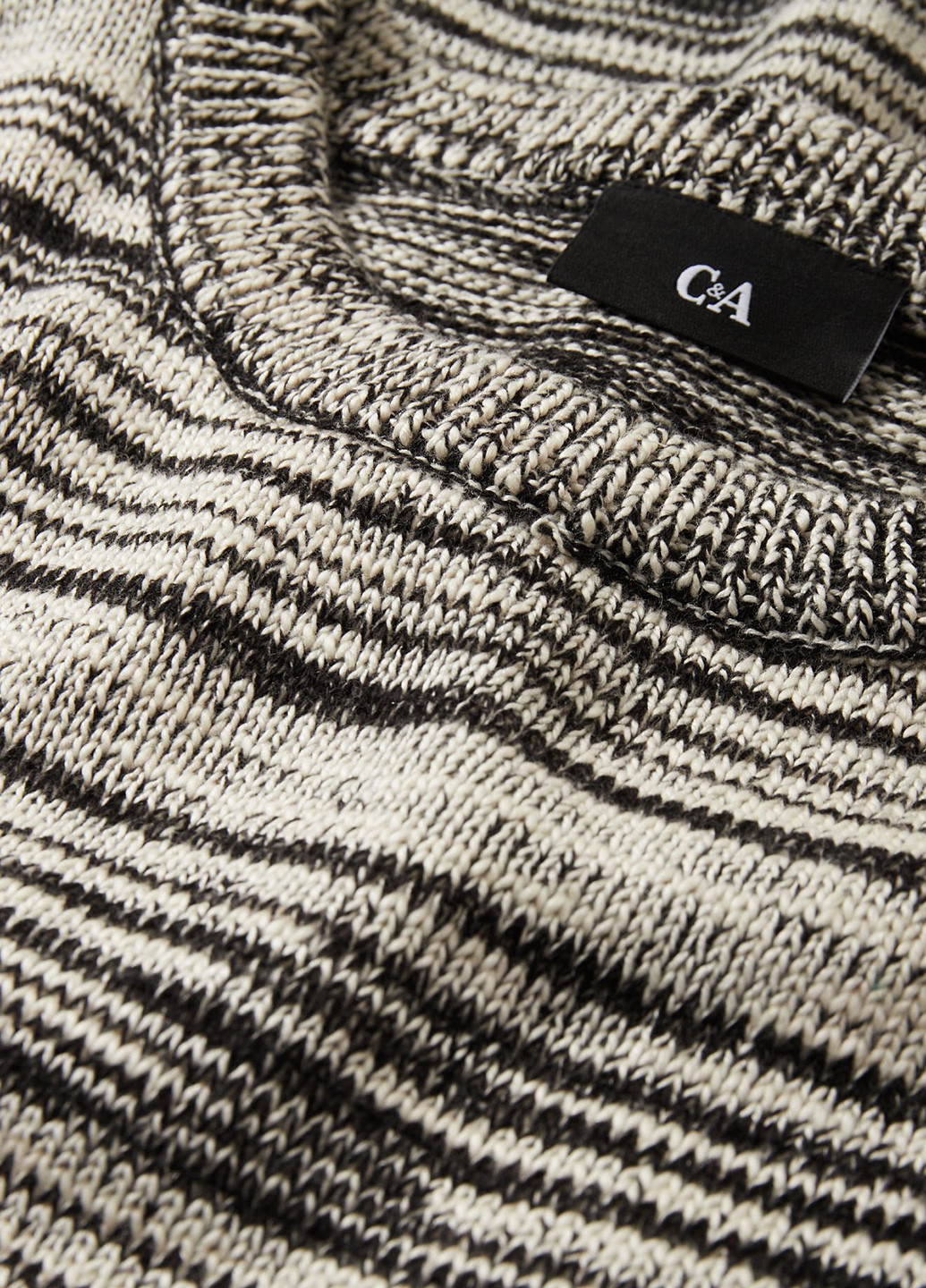 Чорно-білий демісезонний джемпер джемпер C&A