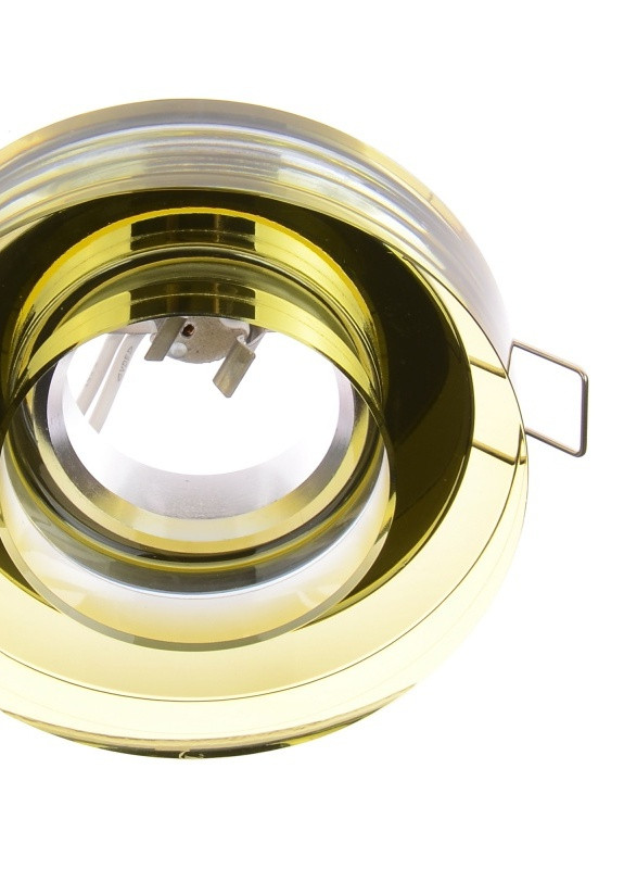 Світильник точковий декоративний HDL-G151 Gold Crystal Brille (253893838)