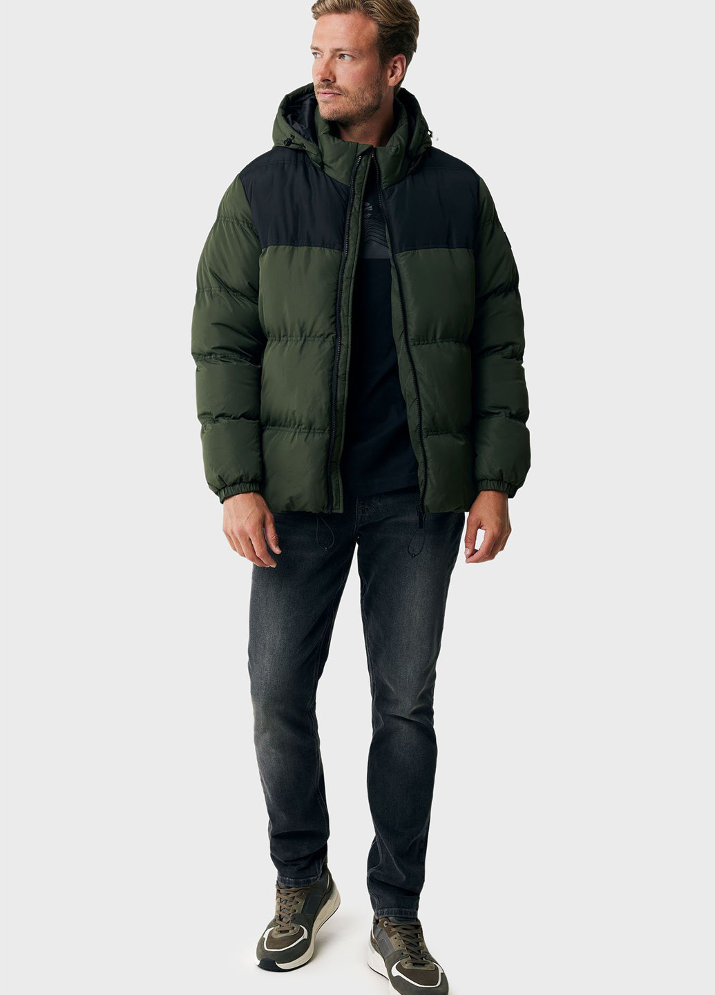 Зеленая зимняя куртка Mexx