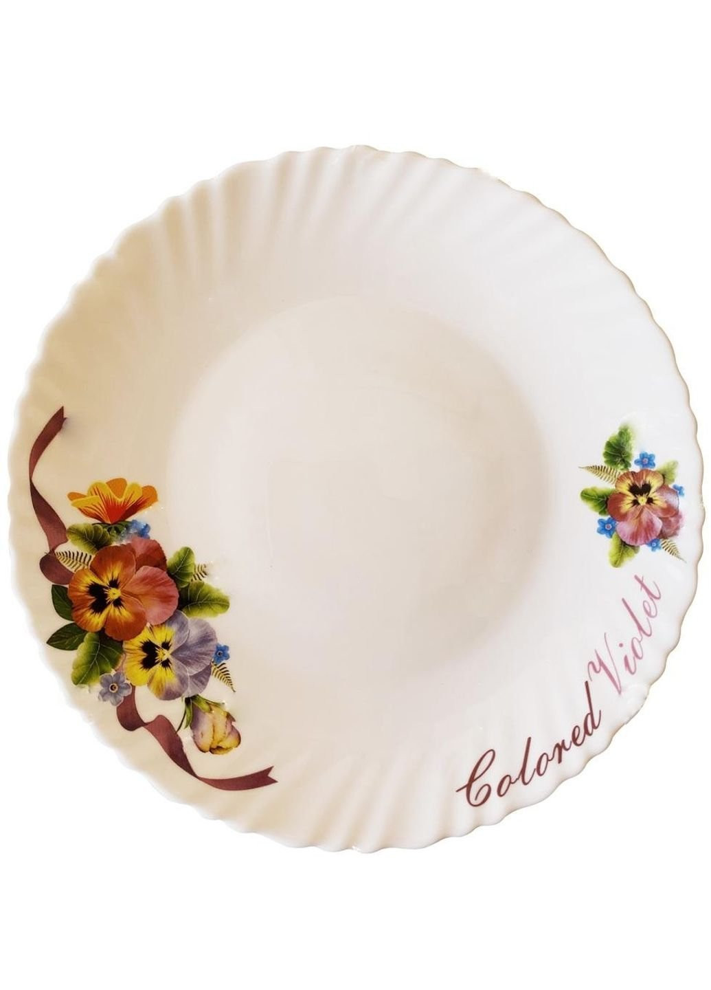 Салатник Vittora Фиалки V-175V 17.5 см No Brand (253870156)