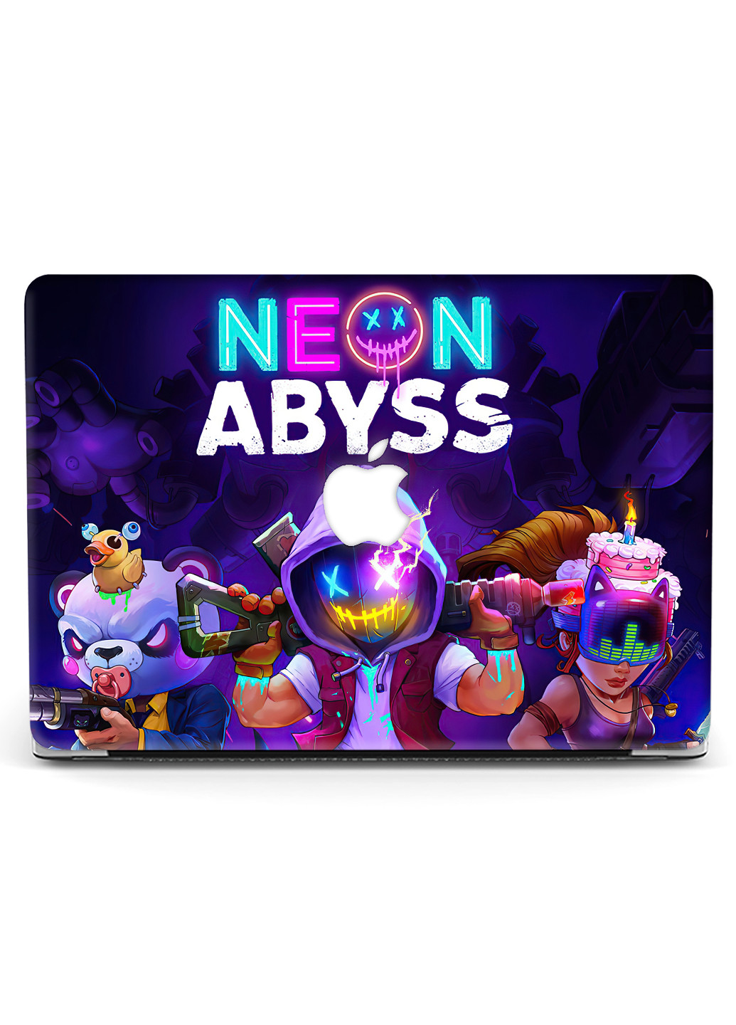Чохол пластиковий для Apple MacBook Air 13 A1932 / A2179 / A2337 Гра Neon Abyss (9656-2568) MobiPrint (218867862)
