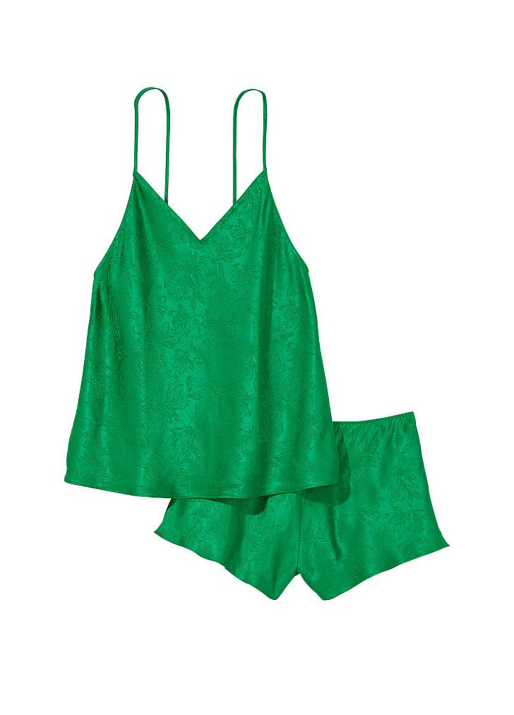 Зеленая всесезон пижама (топ, шорты) топ + шорты Victoria's Secret